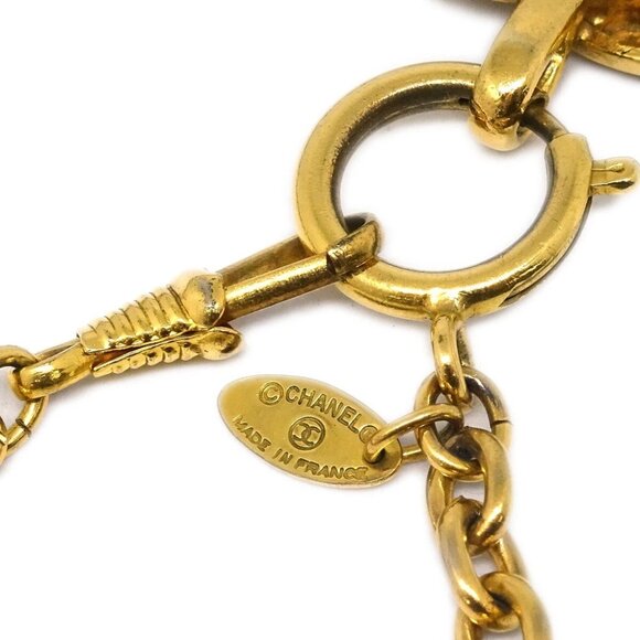 Chanel Gold CC Pendant Necklace 3856 172984 - Picture 2 of 4